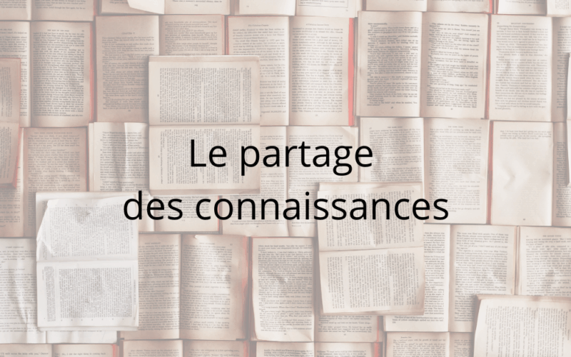 partage des connaissances